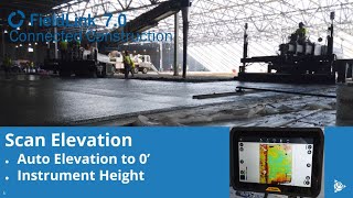 FieldLink 70 Scan Auto Elevation amp Instrument Height [upl. by Earle]