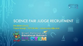 Science Fair Judges Recruitment 2024 [upl. by Erdrich802]