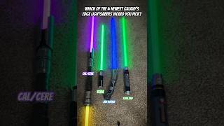 4 Newest Galaxy’s Edge Lightsabers [upl. by Iveson]