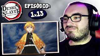 AGORA SIM O ZENITSU DEMONSTROU SER CAPAZ  React Demon Slayer EP13 [upl. by Soulier]