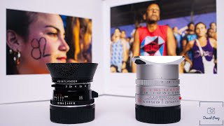 Not Perfect  Voigtlander Ultron 35 f2 VS Leica Summicron 35 2A｜Handling｜Look｜Sample Image [upl. by Keldon]