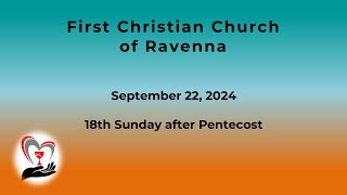 FCC Ravenna  Worship September 22 2024 [upl. by Healy740]