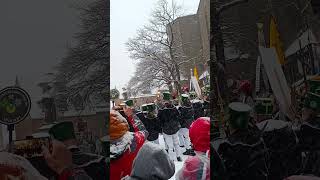 Das Abschlusslied der Bergparade das Steigerlied vor Annenkirche in Annaberg Buchholz Sachsen [upl. by Elem701]