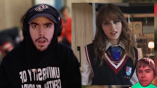 REACCIÓN A  REBELDE LA SERIE  REBELDE OFFICIAL VIDEO 2021 NETFLIX [upl. by Rhianna]