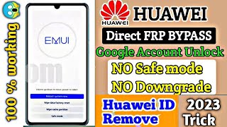 All Huawei 2023 May Frp UnlockBypass Google Account Lock without PC [upl. by Nisbet511]