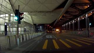 香港國際機場離境落客 Hong Kong International Airport Departures Drop Off [upl. by Nomit]