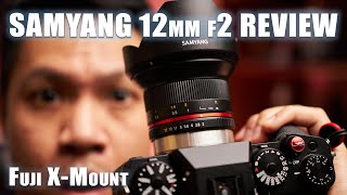 Samyang Rokinon 12mm F2 Lens REVIEW  Astrophotography Option for Fujifilm Cameras ft Fuji XT4 [upl. by Enajyram]