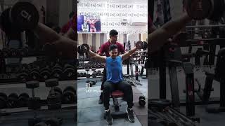 Side raise  dumbbell side raise  fitness motivation [upl. by Bunch]