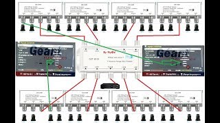 طريقة ربط Diseqc 11 مع Diseqc 10 للحصول على 32 قمر [upl. by Notsob]