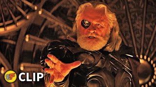 Odin Takes Thors Power  Banishment Scene  Thor 2011 Movie Clip HD 4K [upl. by Diarmuid]