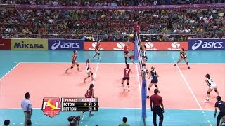 Sibling rivalry Jaja vs Dindin  2015 PSL Grand Prix [upl. by Toblat342]