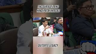 ENCOURAGE TO FIGHT NOT TO KILL IMMEDIATELY duterte dutertelegacy news ofw [upl. by Eicul]