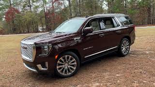 2022 GMC Yukon 4WD Denali Test Drive POV [upl. by Fari585]