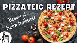 Pizzateig machen – genauso gut wie beim Italiener  Die Frau am Grill [upl. by Aneehsal]