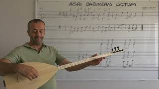 UZUN SAP BAĞLAMA 2ÜNİTE  AĞRI DAĞINDAN UÇTUM [upl. by Ttereve]