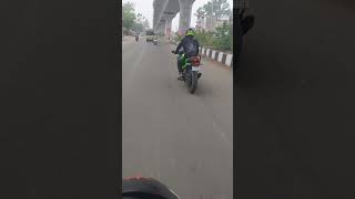 kawasaki ninja 300 modified exhaust sound ninja300sound gsv15r youtubeshorts viral bikes [upl. by Carlock]