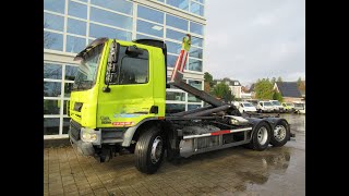 DAF 75 250 6x2 Palift T20 Haakarm Hooklift TRH22G [upl. by Bullock933]