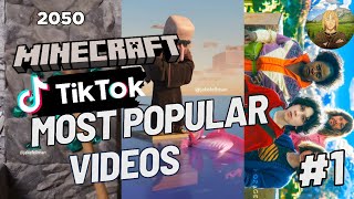 MINECRAFT TIKTOK  TOP 20 MOST POPULAR VIDEOS  RAMON  1  minecraft tiktok minecraftshorts [upl. by Eannej600]