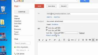 How To Attach And Send A Document With Gmail [upl. by Alston]