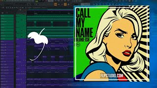 BLONDISH  Call My Name FL Studio Remake [upl. by Ona55]