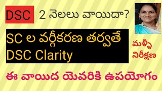 2 నెలలు DSC వాయిదSC ల వర్గీకరణ తర్వతే DSC నారా లోకేష్ గారు [upl. by Nolahp]