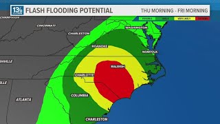 Heres what Hampton Roads Virginia and northeast North Carolina may see from Debby [upl. by Israeli]