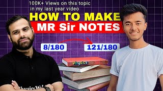 How to make MR Sir notes❓MR sir ke Notes kaise banaye🥲How to make Physics notes mrsirphysics [upl. by Orrin81]