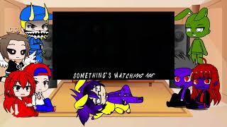 Fnf reacts to Fnaf Out Of StockBy Dawko amp DHeusta [upl. by Chancey]