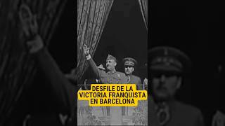 DESFILE DE LA VICTORIA FRANQUISTA EN BARCELONA  GUERRA CIVIL ESPAÑOLA  1939 [upl. by Aibsel]