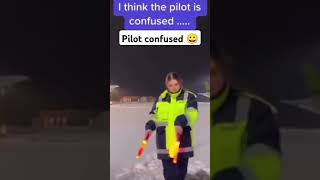 Pilot confused to saw the crew dance shortvideo crewlife trending aviation officalvideo [upl. by Mellisa]