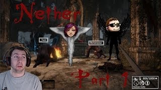 Nether With Friends Part 1 Tanking It [upl. by Hovey]