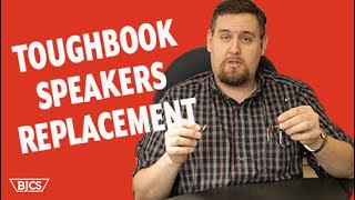 How to Replace the Panasonic Toughbook CF54 Speakers [upl. by Leibarg]