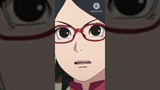 After this sarada have Mangekyou sharingan😮😮 sarada itachi anime [upl. by Pansy]