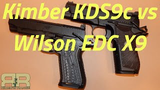 Kimber KDS9c First Look How does it compare to the Wilson EDC X9 [upl. by Adelina]