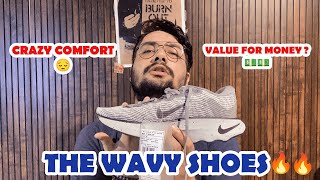 NIKE MOTIVA REVIEW  THE CRAZY LOOKING WAVY SHOES [upl. by Attenrad]