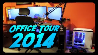 ANTVENOM Updated Office Tour  Computer Specs [upl. by Atteynad222]