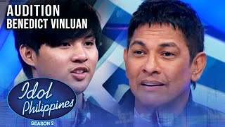 Benedict Vinluan  Ililigtas Ka Niya  Idol Philippines 2022 Auditions [upl. by Hazelton977]