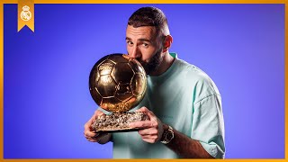 BENZEMA FULFILS THREE DREAMS  BALLON DOR [upl. by Esinaj]