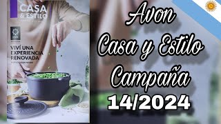 AVON CAMPAÑA 142024 CASA amp ESTILO ARGENTINA 🇦🇷 [upl. by Sherburne878]