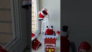 Crazy Santa 🤔😂 santa christmas satisfying funnytoys [upl. by Assilaj]