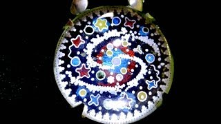 Jewellery Making Granulated Cloisonné Enamel Rock Crystal [upl. by Eseilanna]