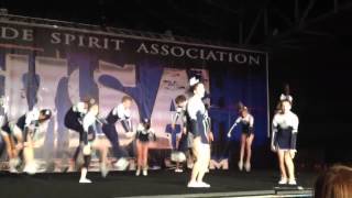 Cheer Force Allstars Falcons New Orleans WSA 2012 [upl. by Nosyla]