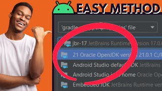 How to Change Java JDK version in Android Studio Easily 2023 [upl. by Ajnotal515]