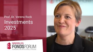 Investments 2025 Prof Dr Verena Rock  VideoStatement [upl. by Strang]