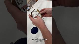 Creating a custom ornament with a laser [upl. by Lyndell]