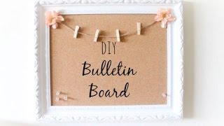 DIY Vintage Bulletin Board [upl. by Eronel177]