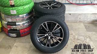 TOYOTA VITZ MODIFIED 2023  BRAND NEW ALLOY WHEELS amp FROWAY TYRES 18565R15 CHEAP PRICE IN KARACHI [upl. by Donal]