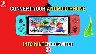 How to play Nintendo Switch Games on Android Phone  Play Super Mario Bros Wonder On Your Android [upl. by Odele]