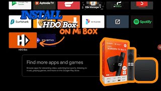 How to Install HDO Box APK on Mi Box Android TV Box and Firestick [upl. by Naeroled]