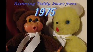 Restoring 50 Year Old Teddy Bears [upl. by Areema]